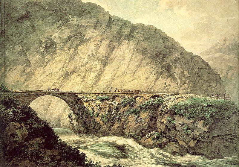The Devil's Bridge in the Canton of Uri, Pars, William